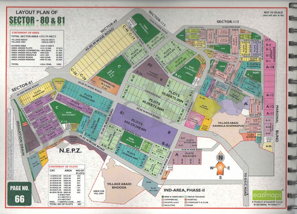 sector-80 Noida Map