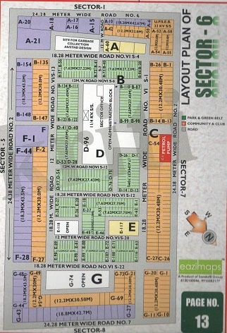 Sector-6,Noida Map