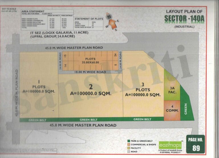 sector140a noida map